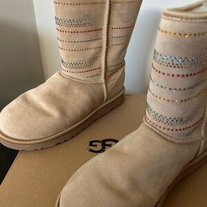 Sparkly UGG Classic Short Serape bling Boots *New in Box*£